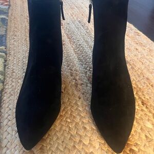 J. Crew Black Ankle Booties